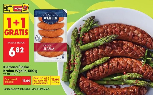 Kiełbasa Śląska Kraina Wędlin