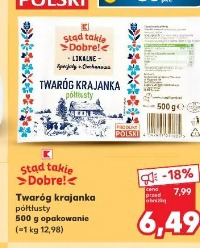 Stąd takie dobre! Twaróg krajanka półtłusty
