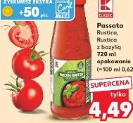 Passata Rustica, Rustica z bazylią