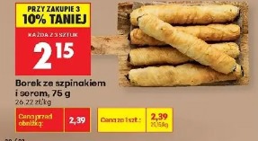 Borek ze szpinakiem i serem