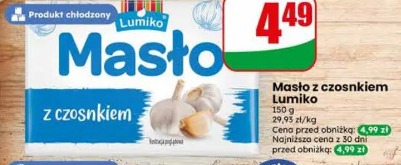 Masło z czosnkiem Lumiko