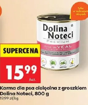 Dolina Noteci Premium karma dla psa cielęcina z groszkiem