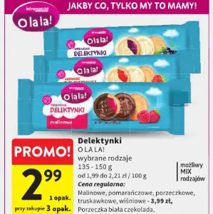 Delektynki O LA LA! wybrane rodzaje