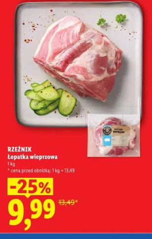 Rzeźnik Łopatka wieprzowa