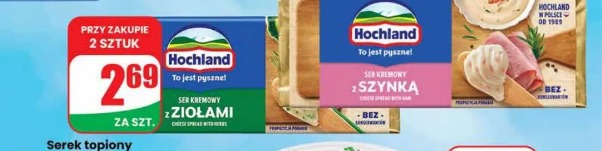 Ser kremowy z ziołami Hochland