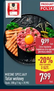 Mięsne Specjały Tatar wołowy