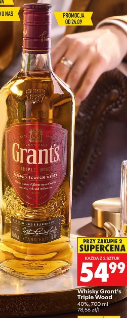Whisky Grant’s Triple Wood