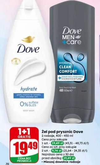 Żel pod prysznic Dove