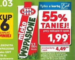 Mlekovita Wypasione mleko UHT 3,2%