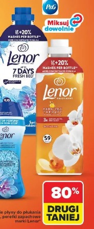 Lenor płyn do płukania tkanin, perełki zapachowe