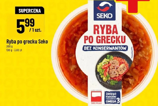Ryba po grecku Seko