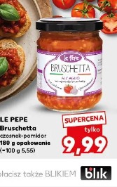 Le Pepe Bruschetta czosnek-pomidor
