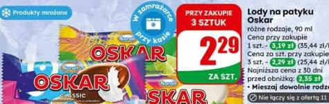 Lody na patyku Oskar