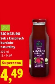 Bio Naturo Sok z kiszonych buraków naturalny