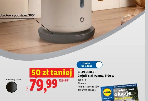 Silvercrest Czajnik elektryczny