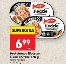 Proteinowe filety ze śledzia Graal