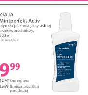 Ziaja Mintperfekt Activ płyn do płukania jamy ustnej przeciwpróchniczy