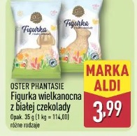 Oster Phantasie Figurka wielkanocna z białej czekolady