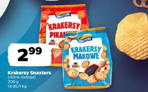 Krakersy Snaxters