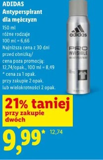 Adidas Antyperspirant dla mężczyzn
