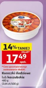 Koreczki śledziowe lub kaszubskie Lisner