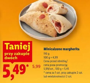 Minicalzone margherita