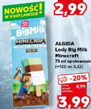 Algida Lody Big Milk Minecraft