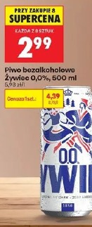 Piwo bezalkoholowe Żywiec 0,0%