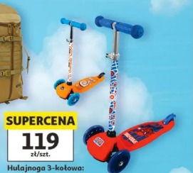 Hulajnoga 3-kołowa Stitch, Spiderman lub Auta