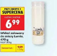 Wkład zalewany do zniczy Lumia, 470 g