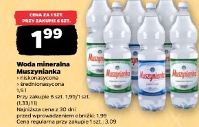 Woda mineralna Muszynianka