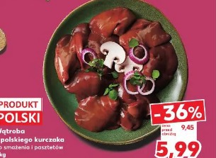 Wątroba z polskiego kurczaka do smażenia i pasztetów