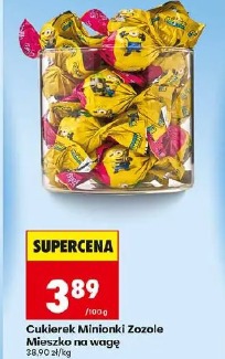 Cukierki Minionki Zozole Mieszko na wagę