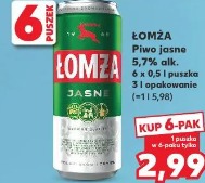 Łomża Piwo jasne 5,7% alk.