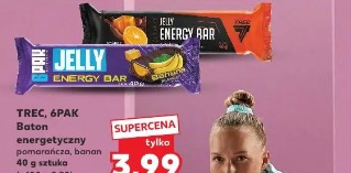 Trec 6PAK baton energetyczny pomarańcza banan