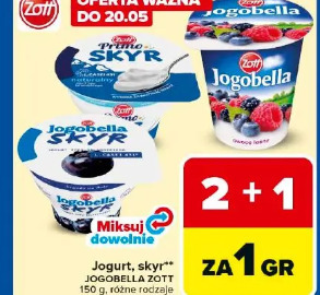 Jogurt, skyr JOGOBELLA ZOTT