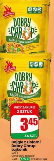 Bagle z ziołami Dobry Chrup Lajkonik