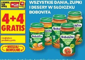 Wszystkie dania, zupki i desery w słoiczku Bobovita