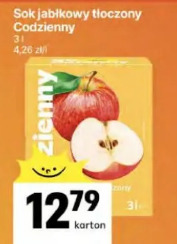 Sok jabłkowy tłoczony Codzienny