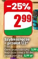 Szybkozłącze - przelot 1/2"