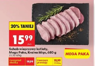 Schab wieprzowy kotlety, Mega Paka, Kraina Mięs