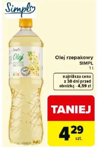 Simpl olej rzepakowy
