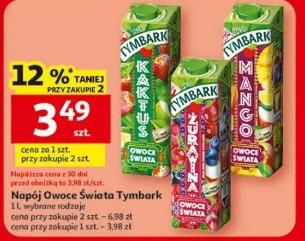 Napój Owoce Świata Tymbark