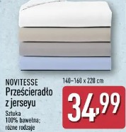 NOVITESSE Prześcieradło z jerseyu