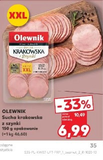 Olewnik Sucha krakowska z szynki