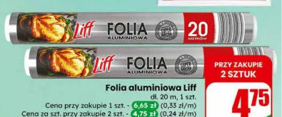 Folia aluminiowa Liff