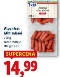 Alpenfest Minisalami