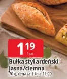 Bułka styl ardeński jasna/ciemna