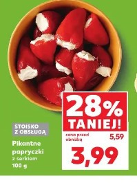 Pikantne papryczki z serkiem