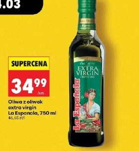 Oliwa z oliwek extra virgin La Espanola